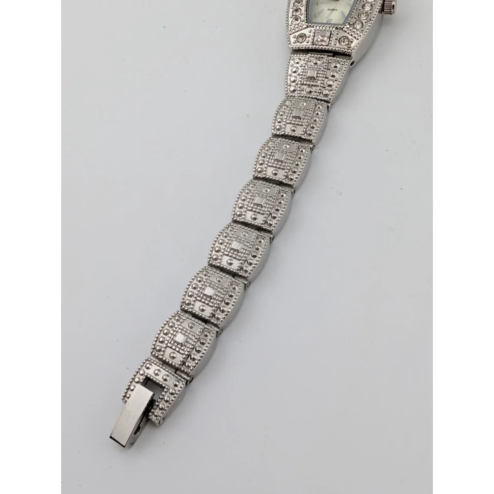Charter Club Women's Watch 19mm Case Silver Rhinestone 7